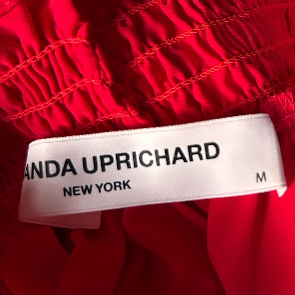 Amanda Uprichard Lipstick Res Halter Neck Sorella Mini Dress Sz M - Picture 12 of 14